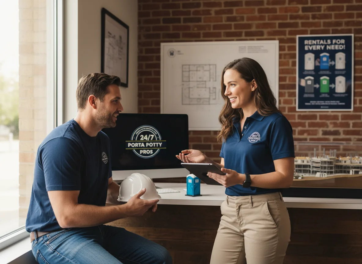 Construction Site Porta Potty Rental Hunter, OK FAQs
